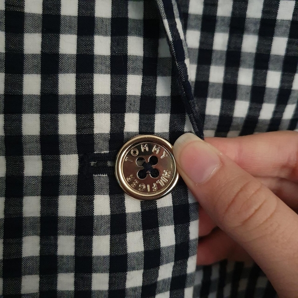 Tommy Hilfiger Gingham Blazer - Picture 3 of 4
